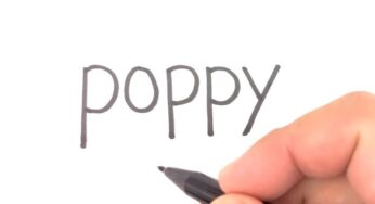 POPPY PLAYTIME ,VERY EASY , How to turn words POPPY into poppy game from poppy playtime