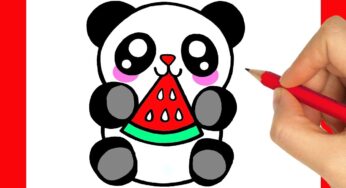 HOW TO DRAW A CUTE PANDA – DRAWING AND COLORING A PANDA EASY STEP BY STEP