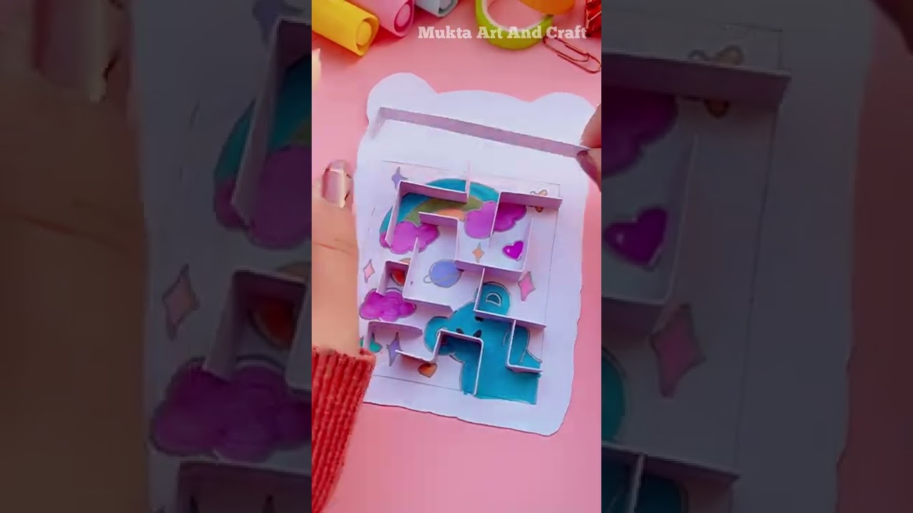 DIY Paper Toys #shorts #art #paper_craft #youtubeshorts