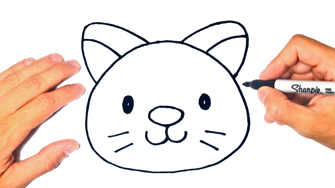 Como dibujar un GATITO KAWAII | Dibujando un Lindo Gatito