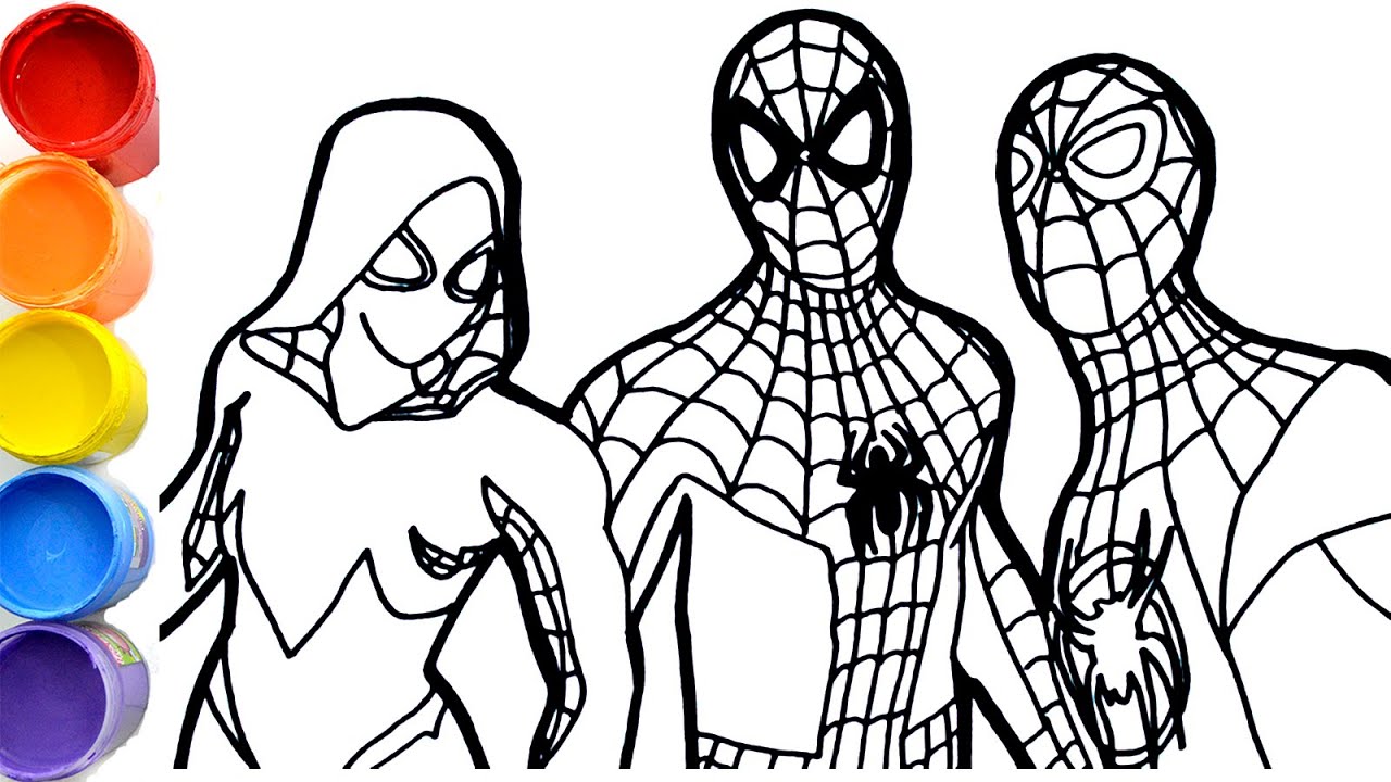 🔴🔴Drawings of the marvel’s Spider-Man: Into the Spider-Verse – Miles Morales – Spider-man