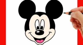 HOW TO DRAW MICKEY MOUSE EASY STEP BY STEP