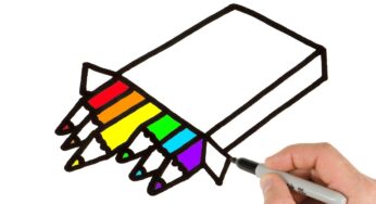 How to Draw Pencils Colorful | Back to School Drawings