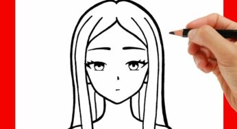 HOW TO DRAW A GIRL – DRAWING AND COLORING ANIME GIRL EASY